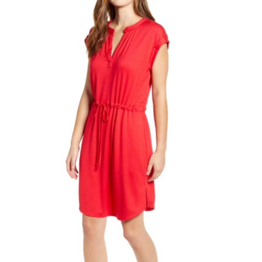 Never worn cute red Gibson dress with tags. Great for summer!